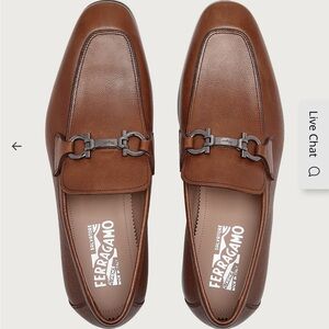 Salvatore Ferragamo Men’s  Radica Pebble Calf size 11 men’s dress shoe
0736556